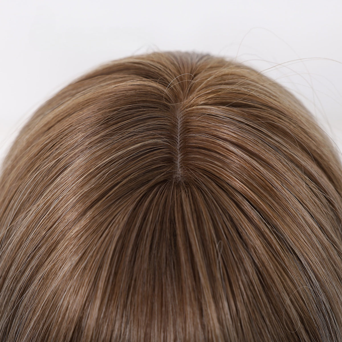 Layered Long Straight Wig with Bangs – Glueless Heat-Resistant Synthetic Hair