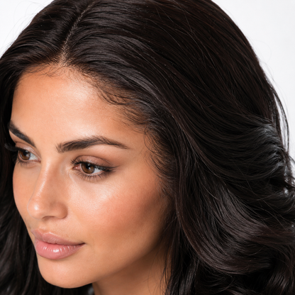 Natural Black 13×6 Lace Front Long Wavy Wig